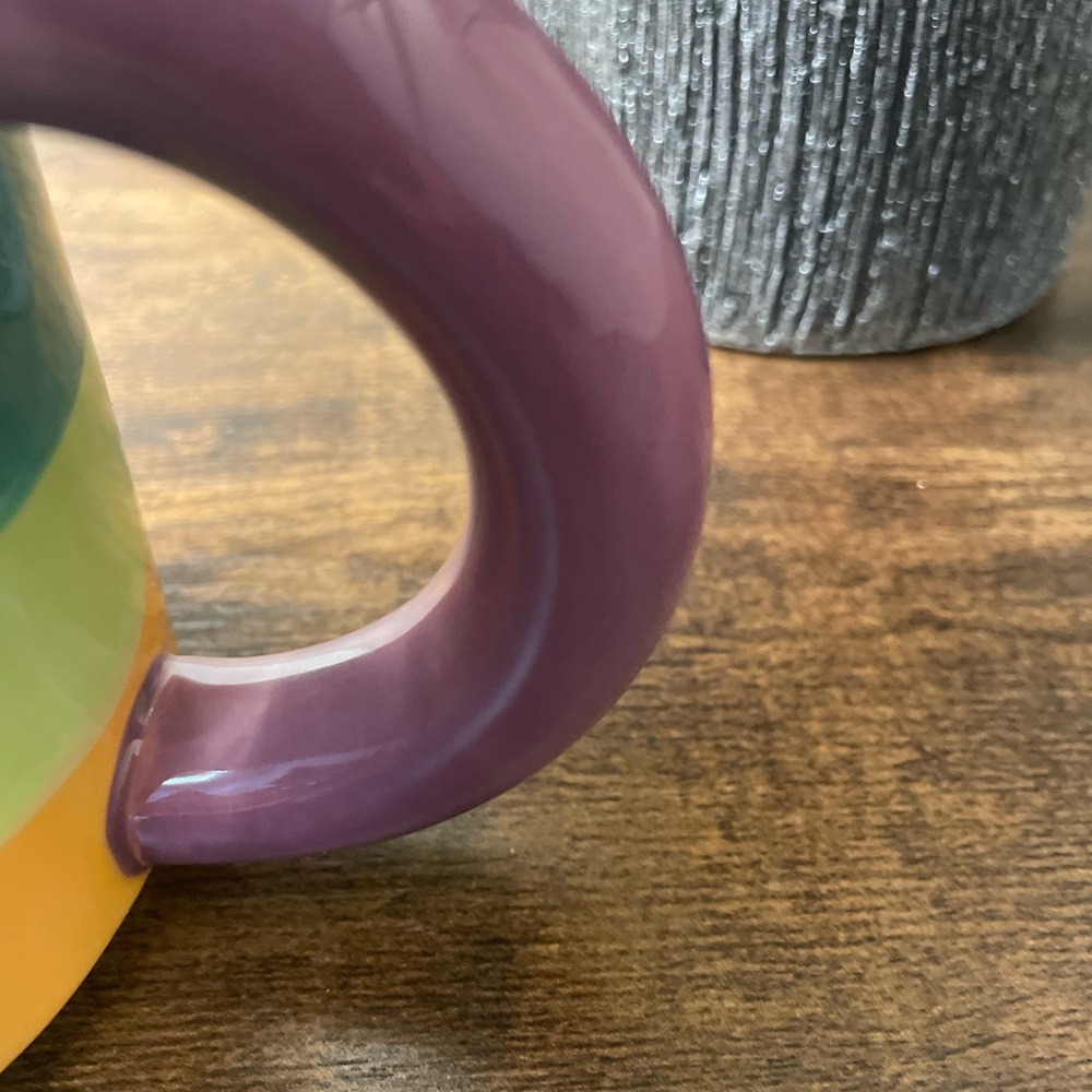 Tabitha Multicolor Striped Mug - Picture 2 of 3